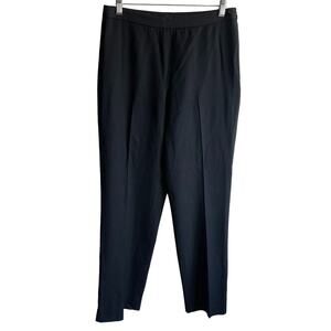 Anne Klein Black Straight Leg Pants